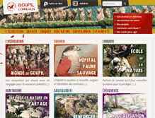 Tablet Screenshot of goupilconnexion.org